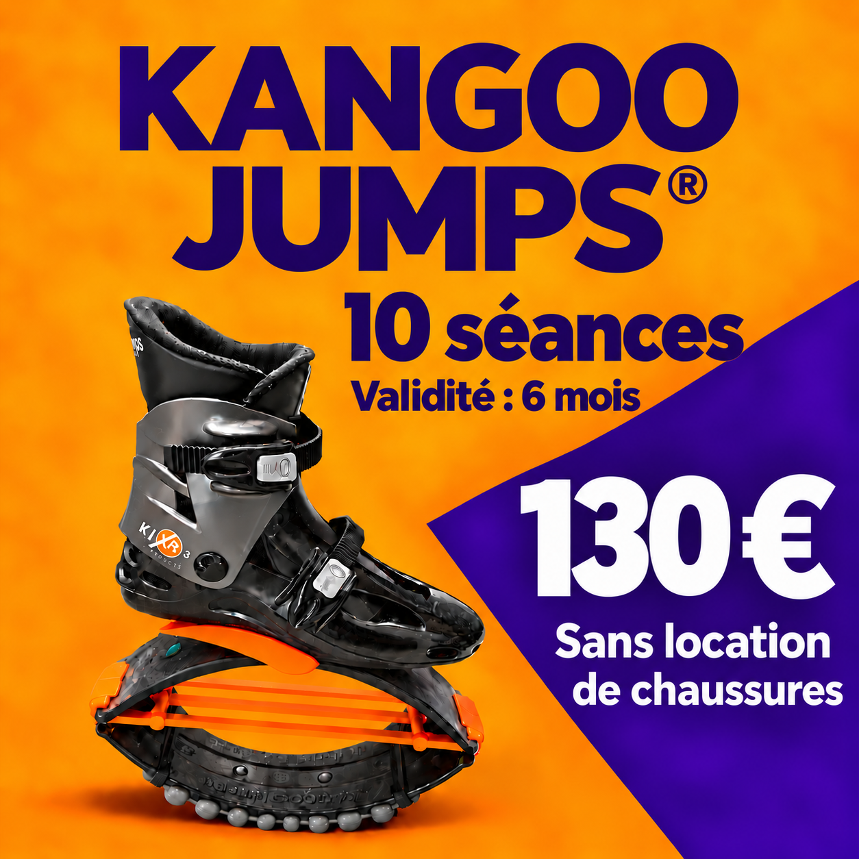 CARTE 10 SEANCES DE KANGOO SANS LOCATION DE BOOTS