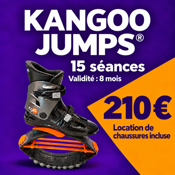 CARTE 15 SEANCES DE KANGOO JUMPS
