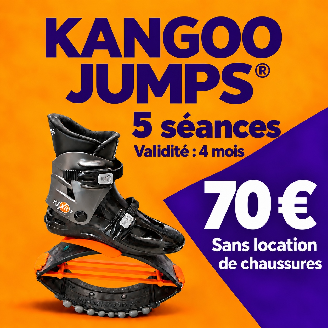 CARTE 5 SEANCES DE KANGOO SANS LOCATION DE BOOTS
