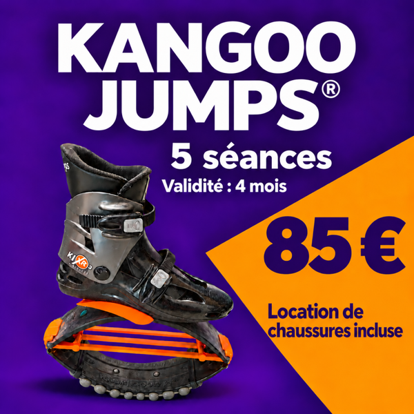 CARTE 5 SEANCES DE KANGOO JUMPS