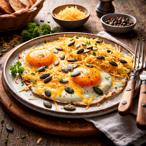 Frühstück mit Spiegelei