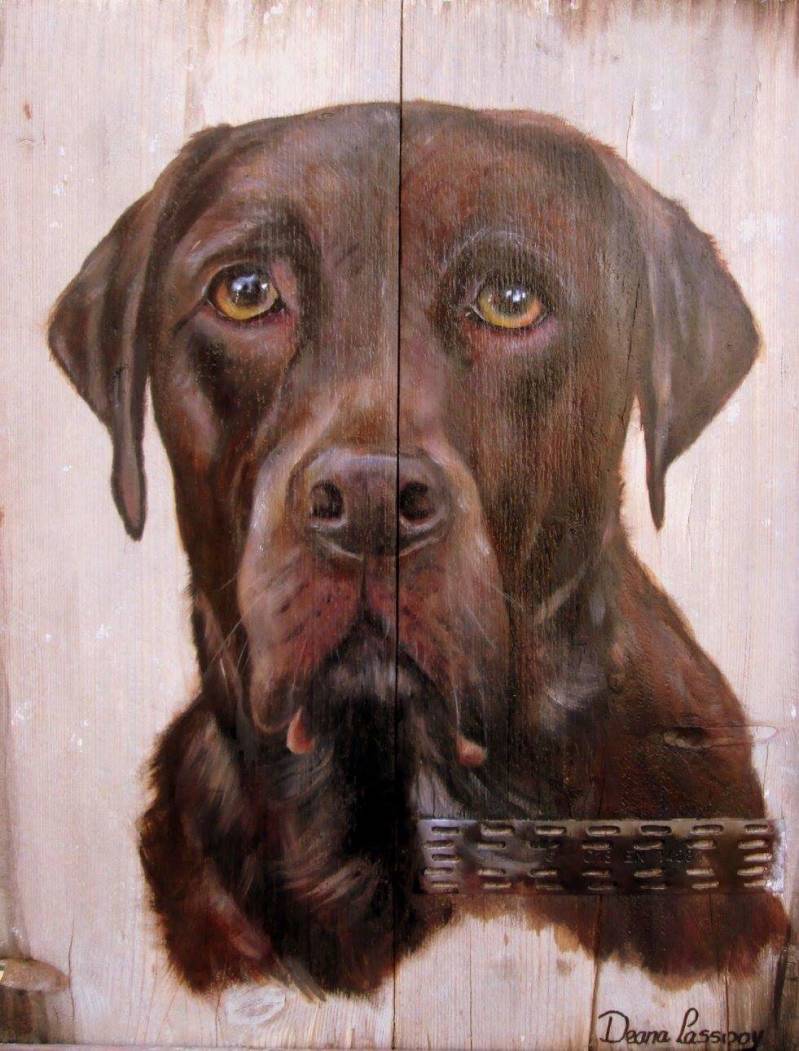 dogs painting # schilderij honden # 