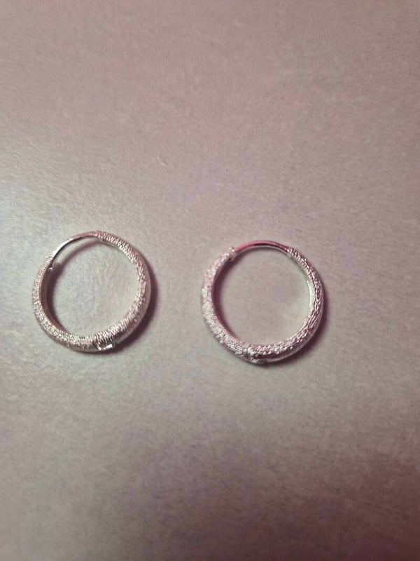 Créoles motifs épais 15mm