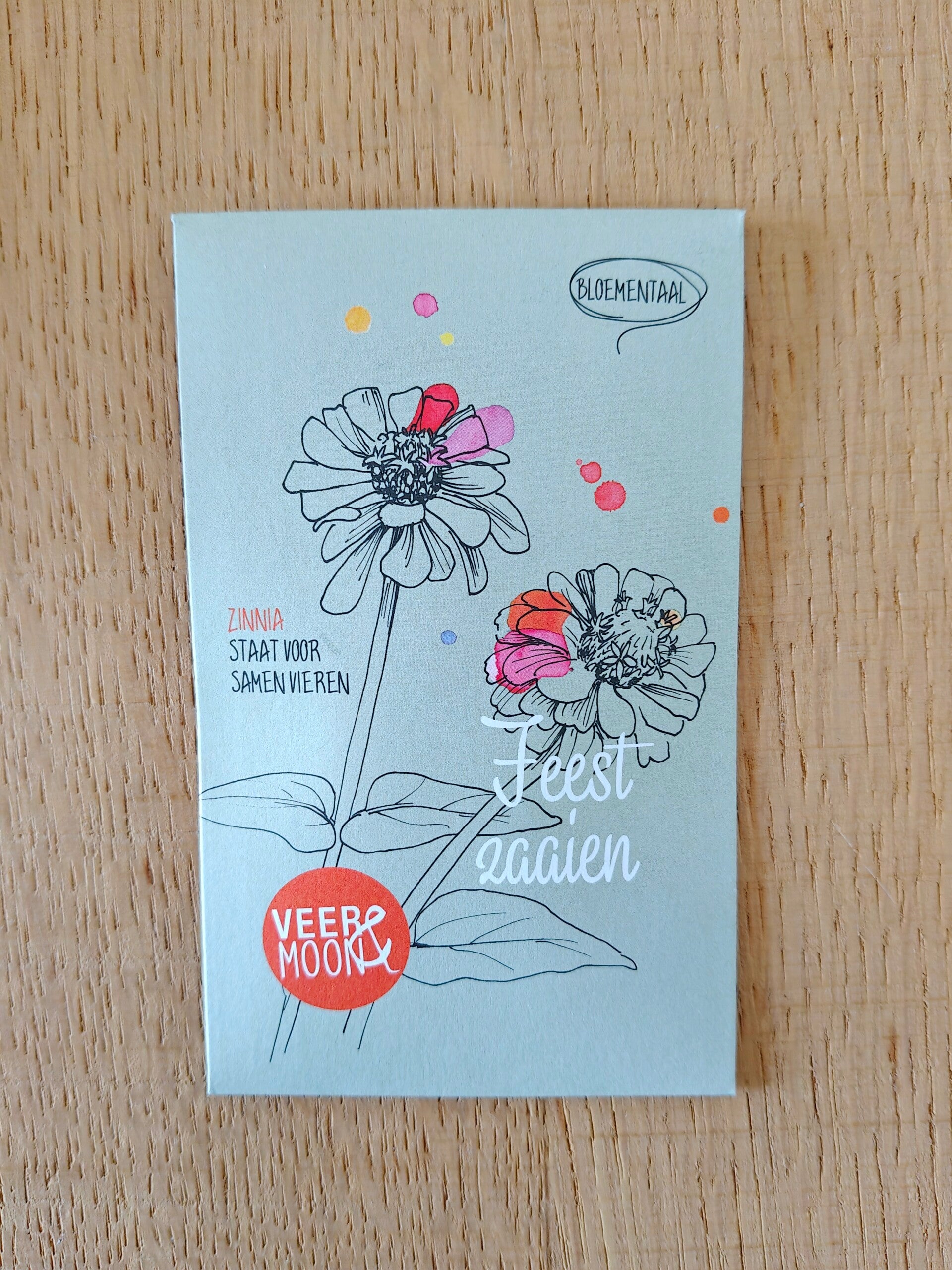 FEEST ZAAIEN bloemenzaadjes