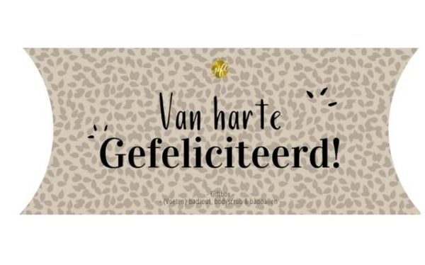 GEFELICITEERD giftbox