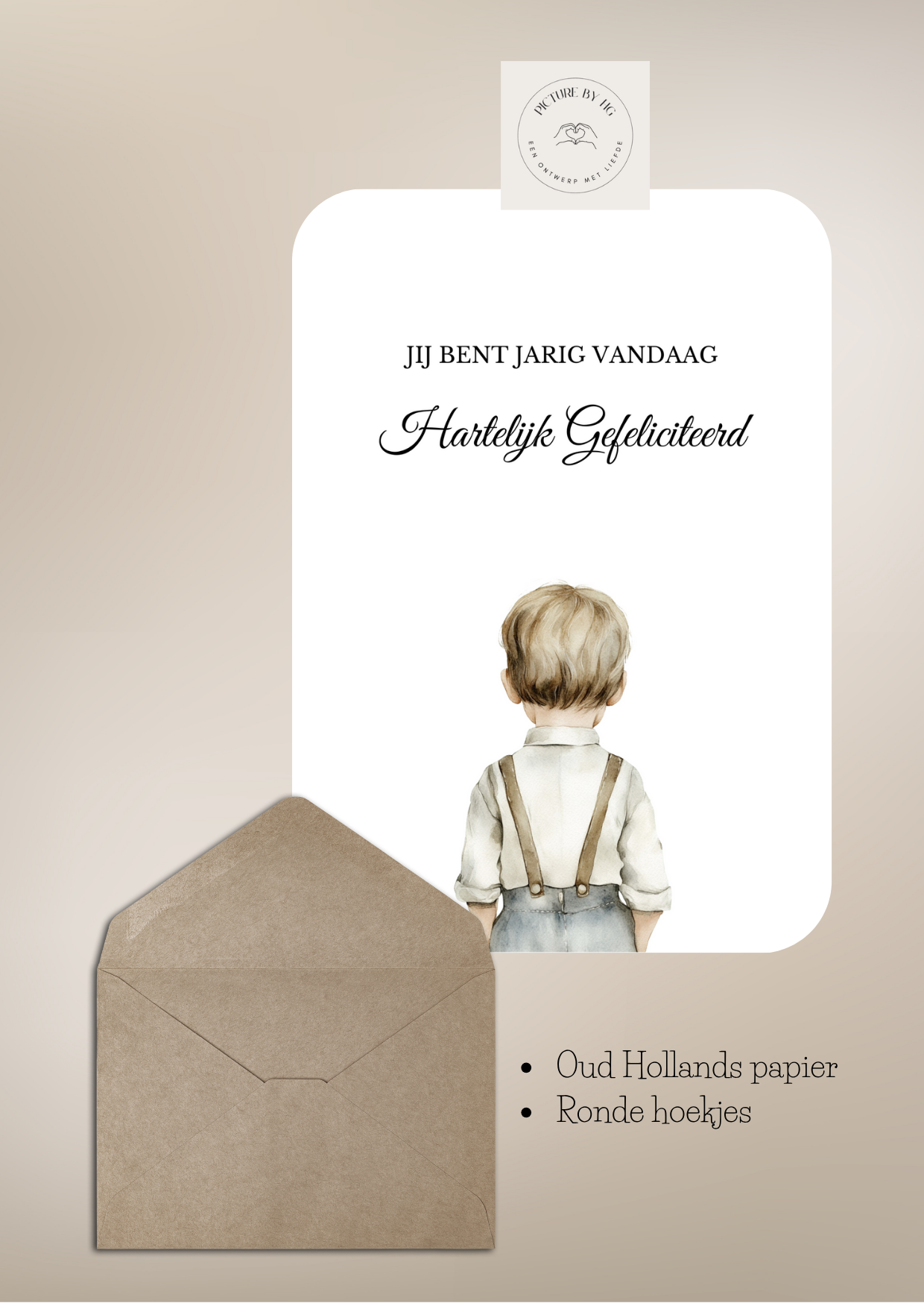 Jij bent jarig vandaag jongen