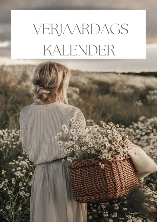 Verjaardag kalender