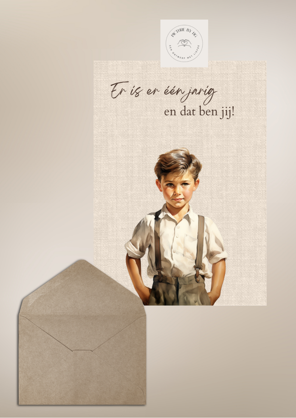 Er is er één jarig ...