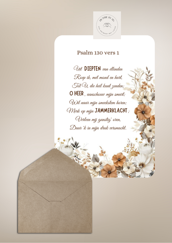 Psalm 130 Uit diepten van ellenden