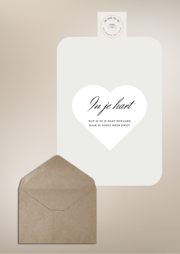 Wat je in je hart bewaard...