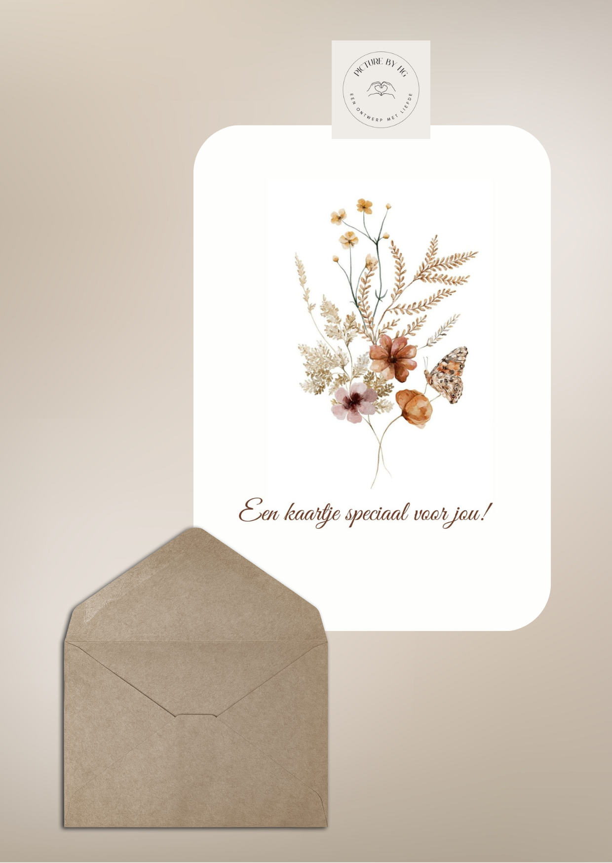 Kaartje speciaal voor jou