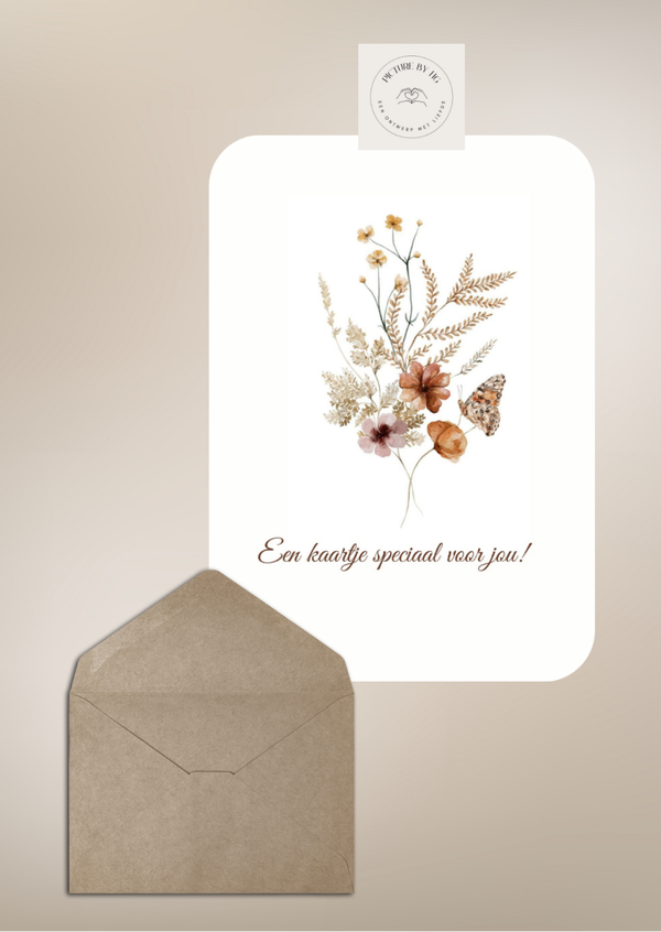 Kaartje speciaal voor jou