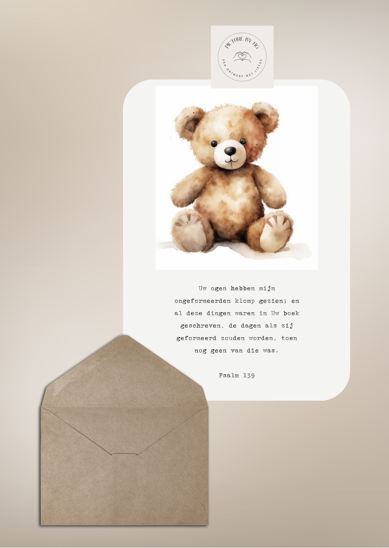 Psalm 139 Uw ogen hebben mijn ...