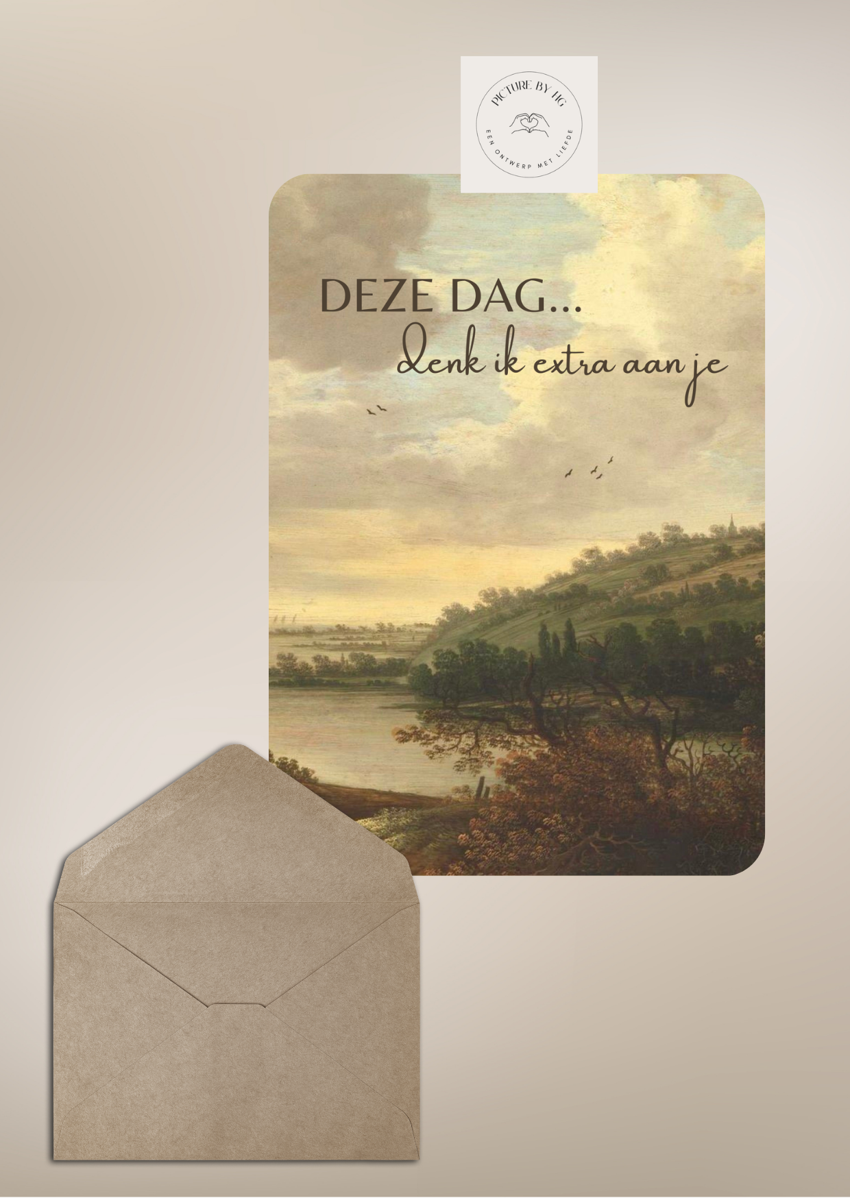 Deze dag denk ik extra aan je...