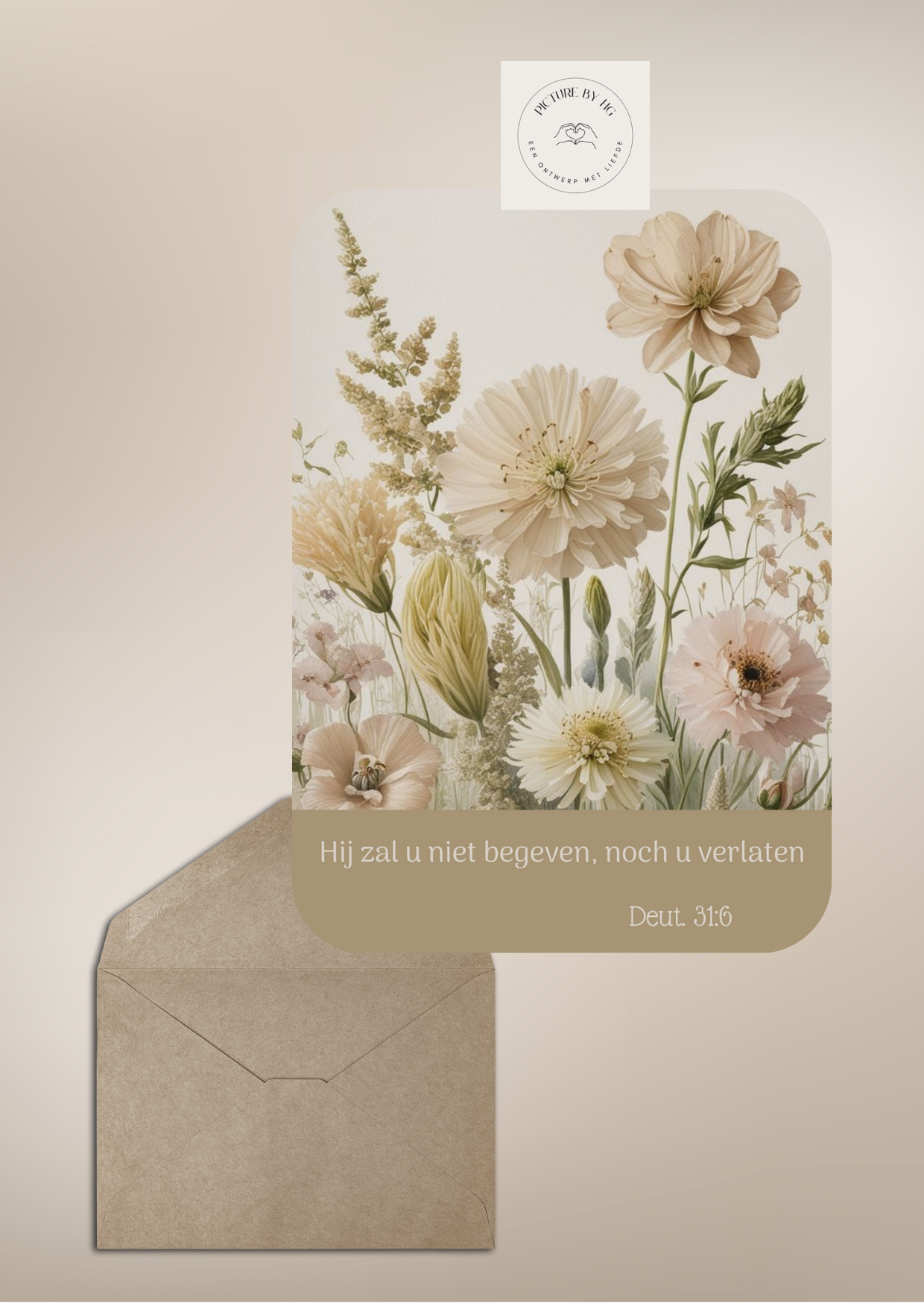 Hij zal u niet begeven