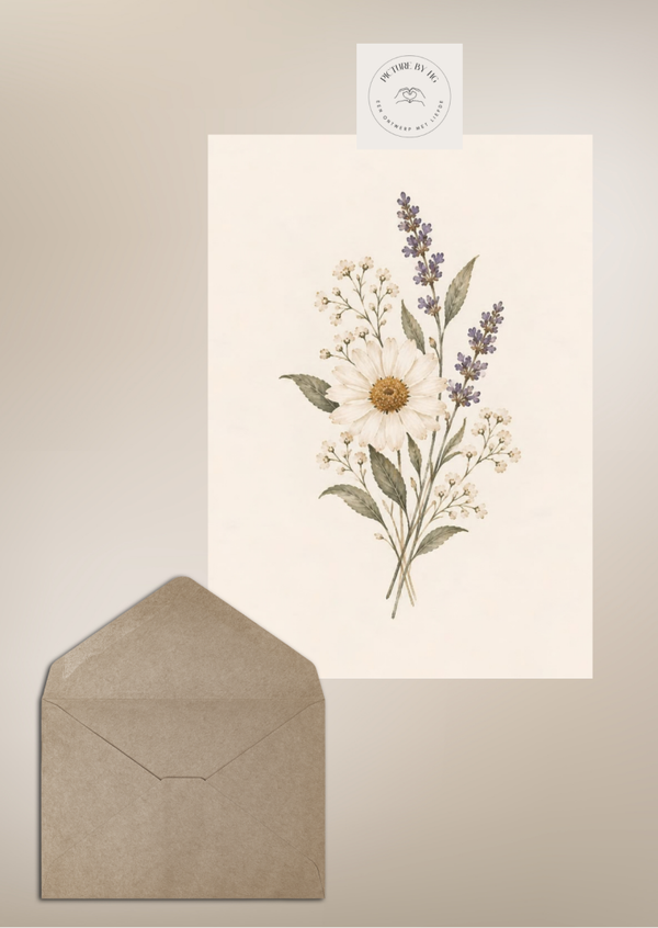 Bloem aquarel