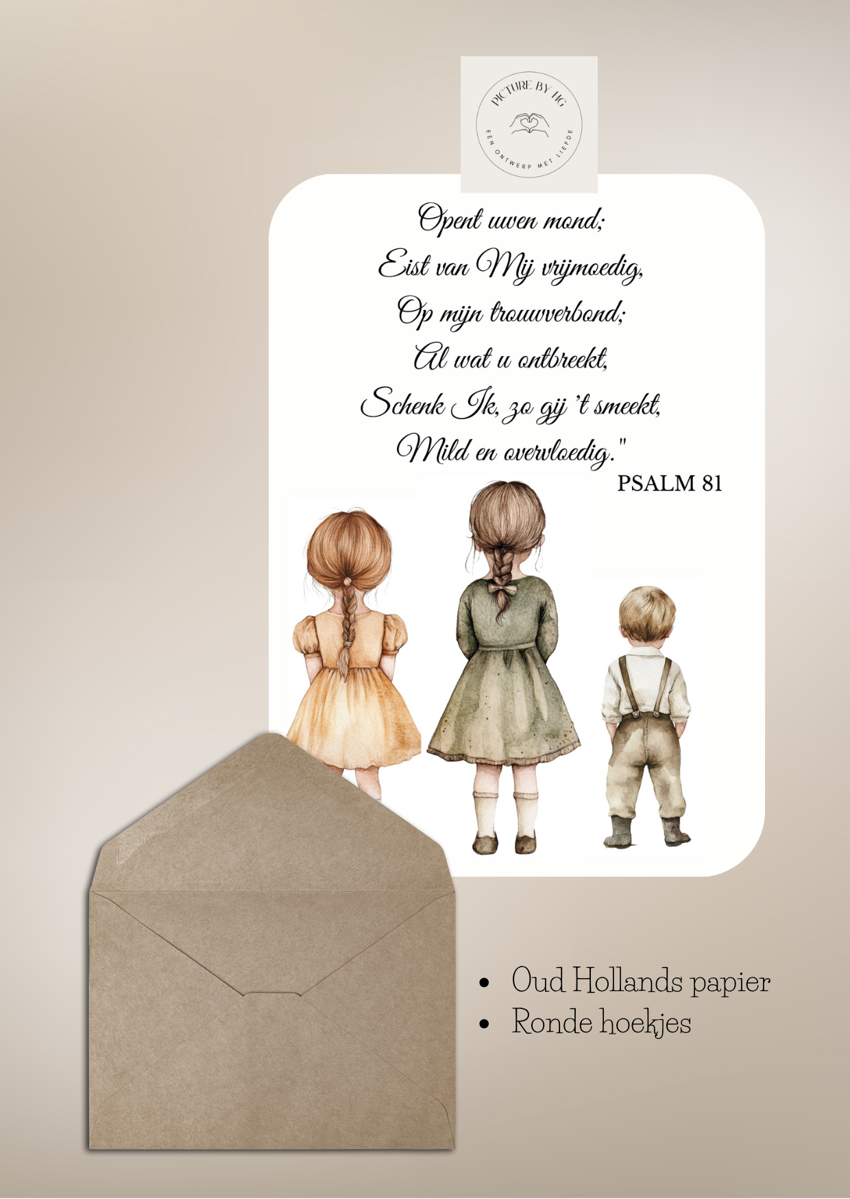 Opent uwe mond Psalm 81