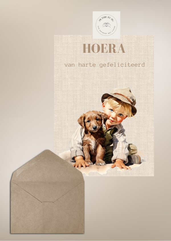 HOERA gefeliciteerd