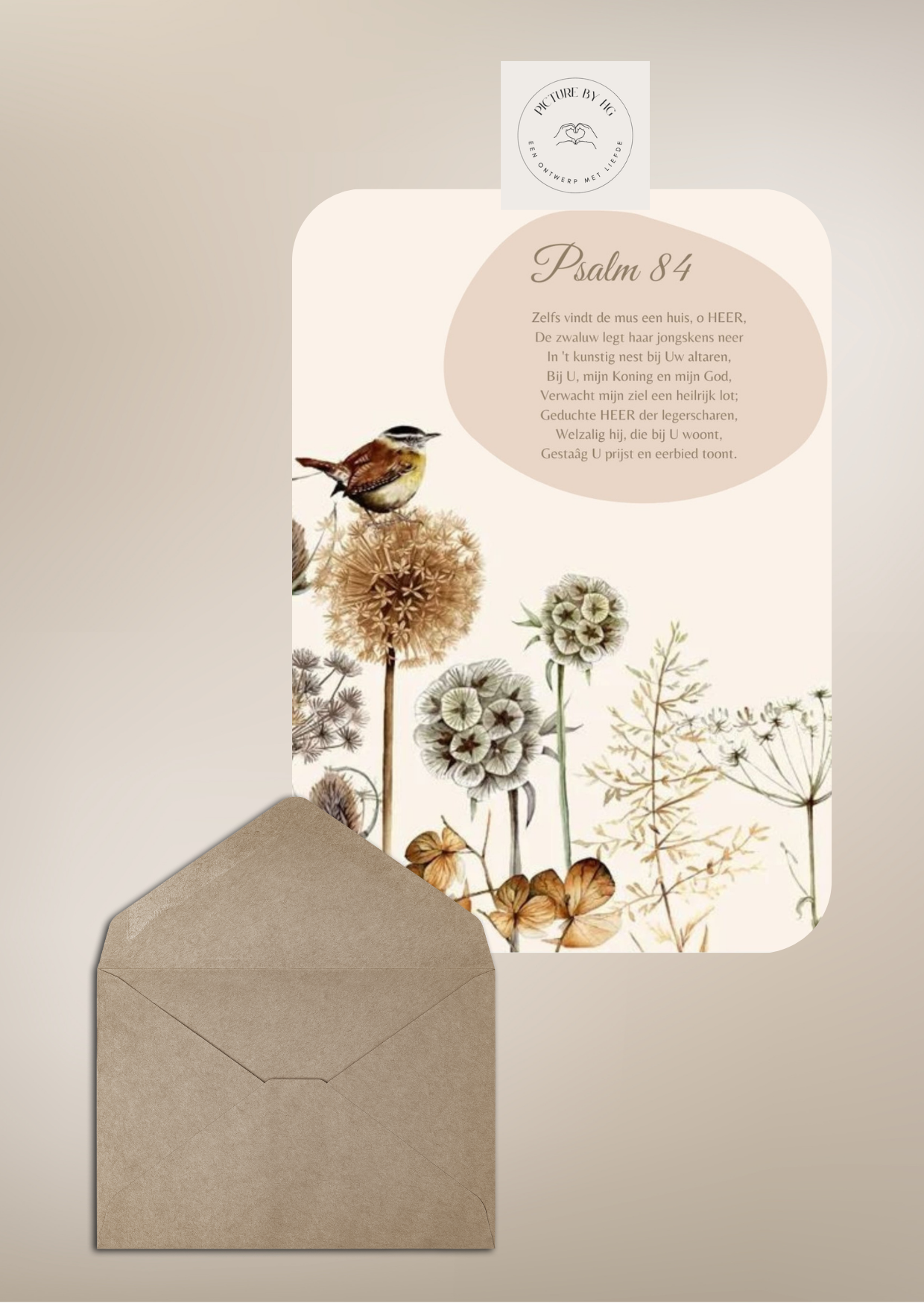 Psalm 84 Zelfs vind de mus een huis