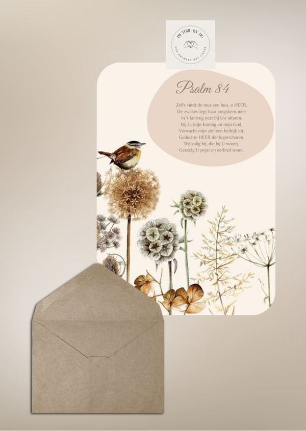 Psalm 84 Zelfs vind de mus een huis