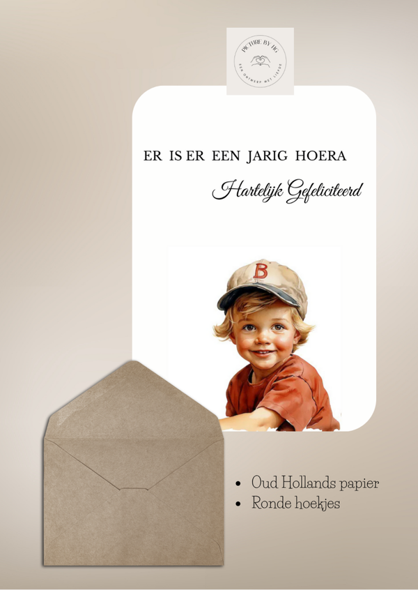 Er is er 1 jarig hoera