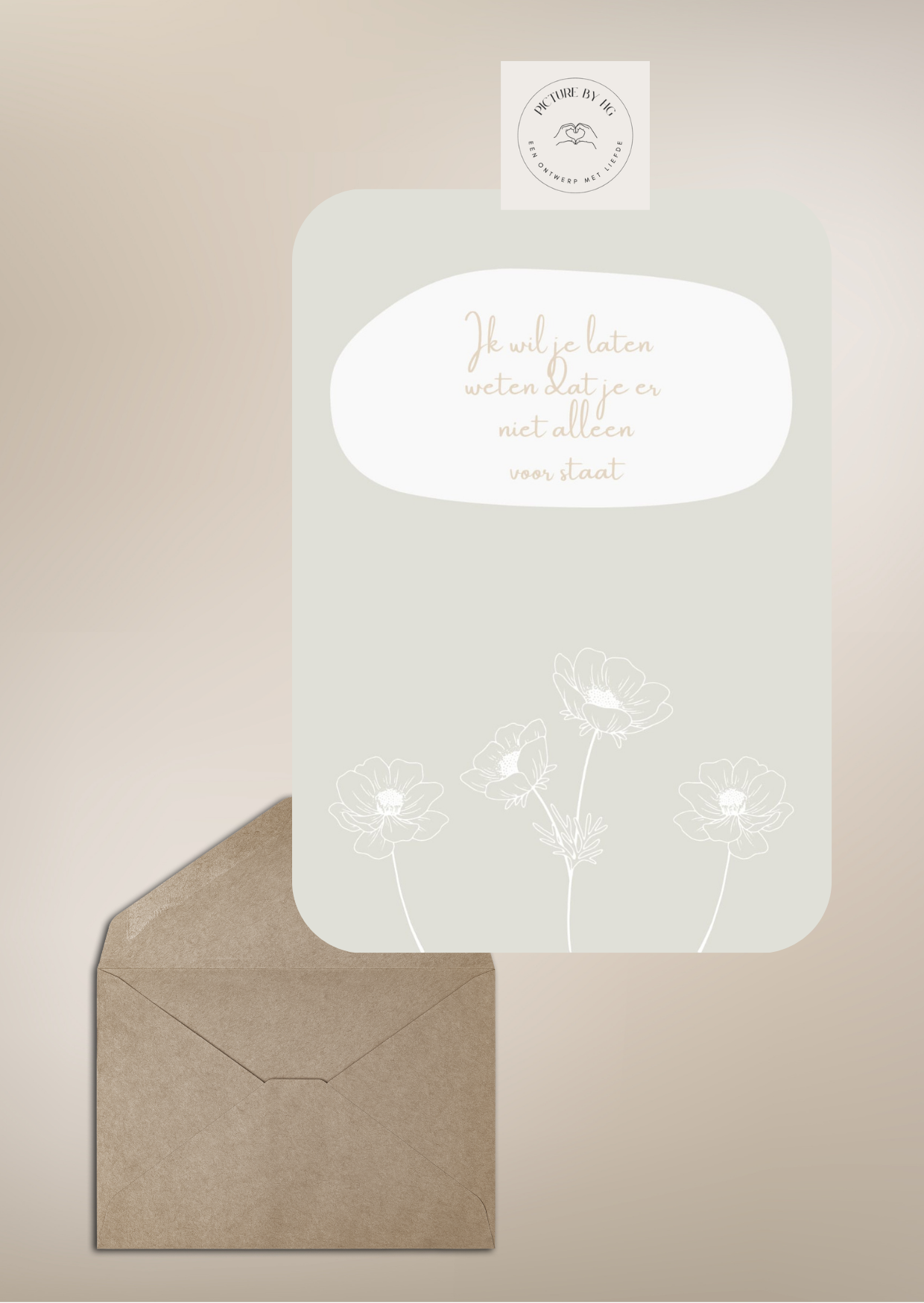 Je staat er niet alleen voor