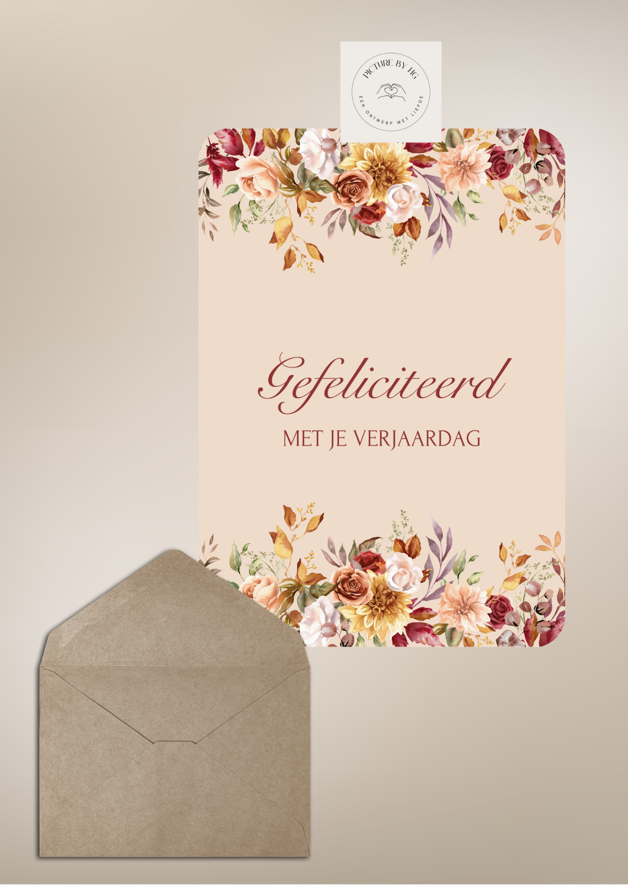 Hartelijk met je verjaardag