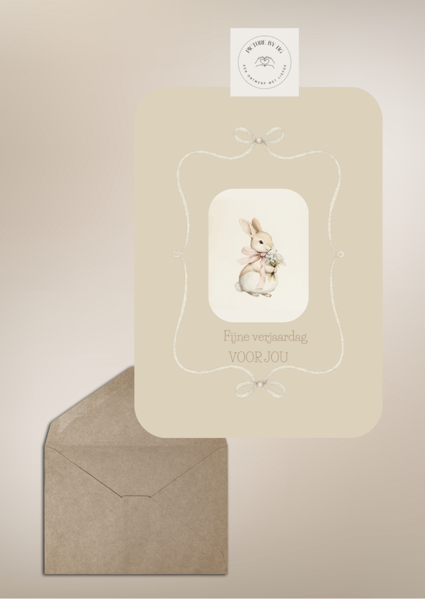 Fijne verjaardag voor jou