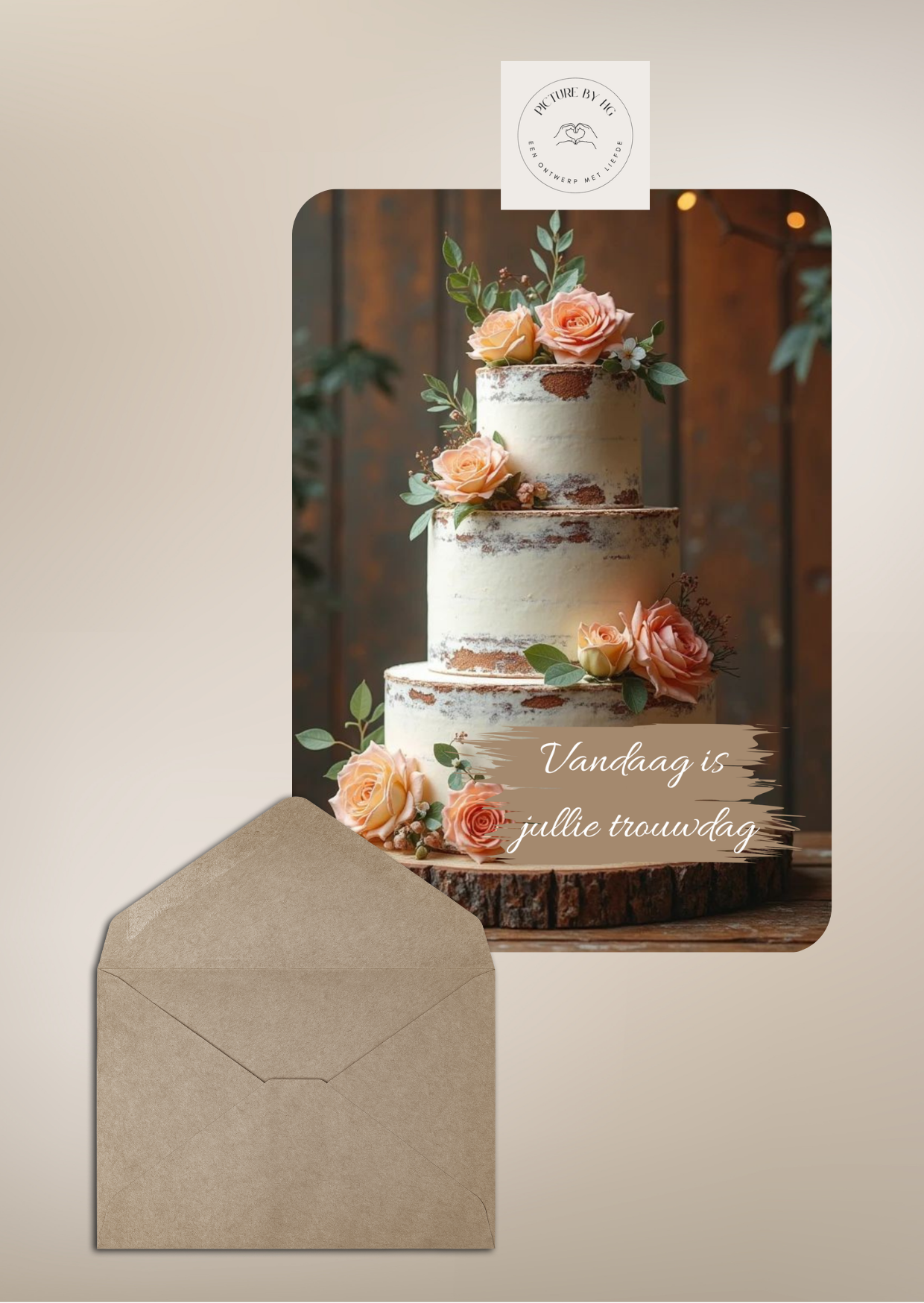 Vandaag is jullie trouwdag