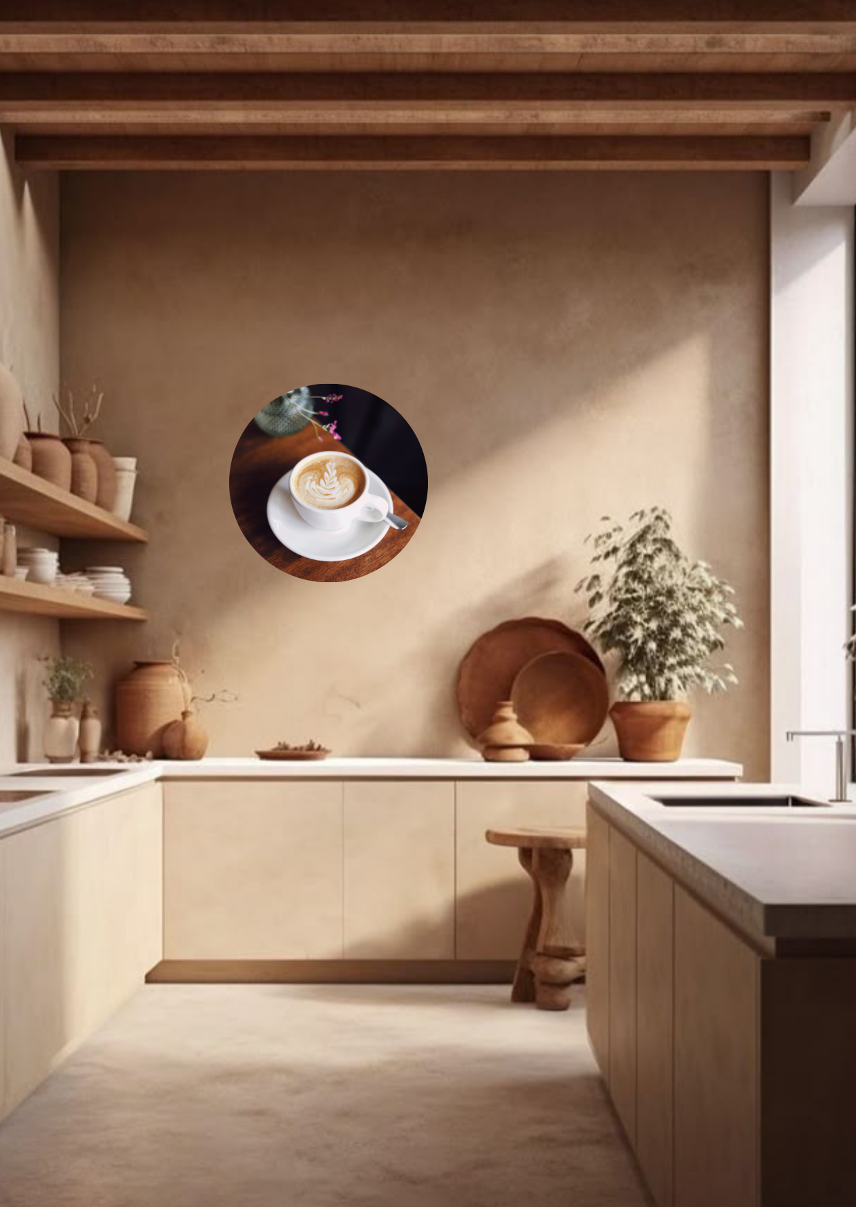 Muurcirkel 40 cm naar eigen wens