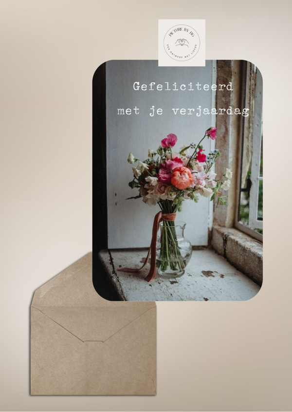 Gefeliciteerd met je verjaardag