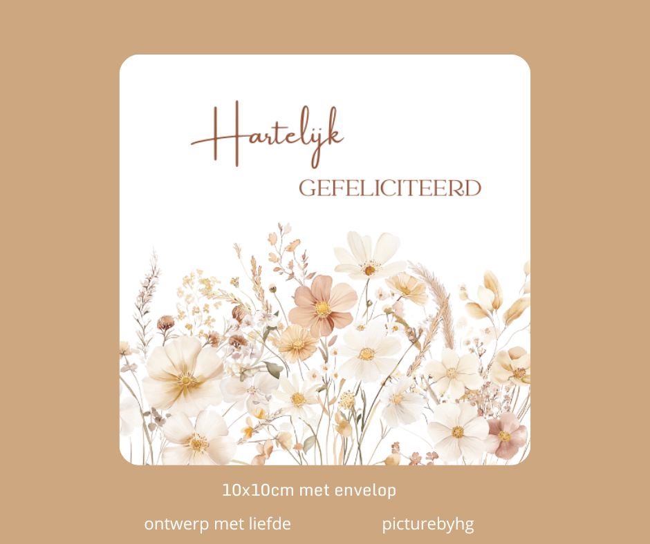 Hartelijk Gefeliciteerd