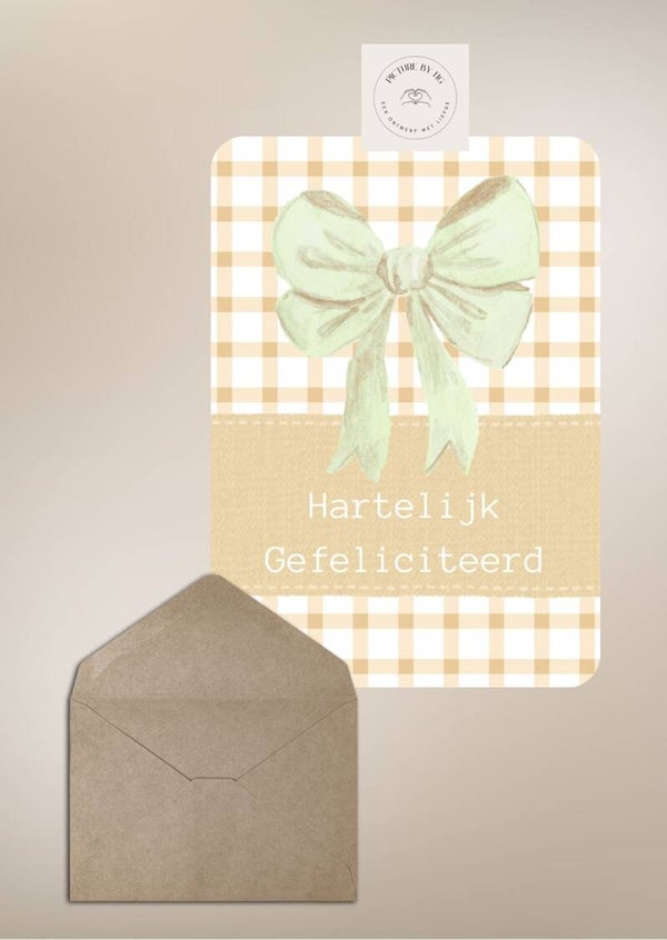 Hartelijk Gefeliciteerd