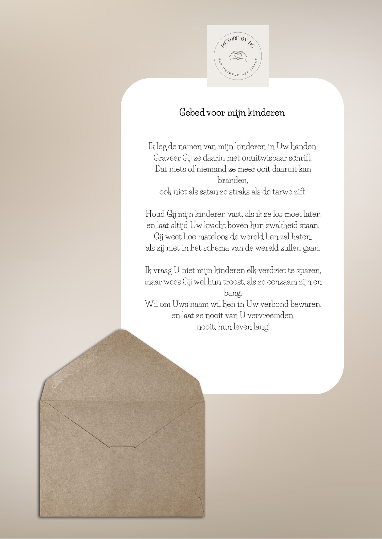 Gebed voor mijn kinderen