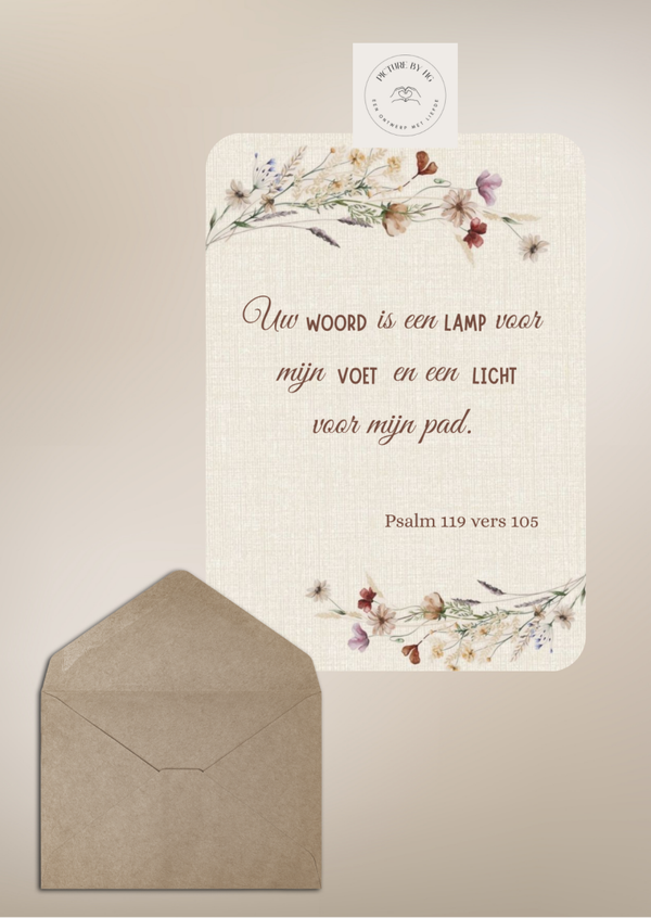 Uw woord is een lamp... Psalm 119