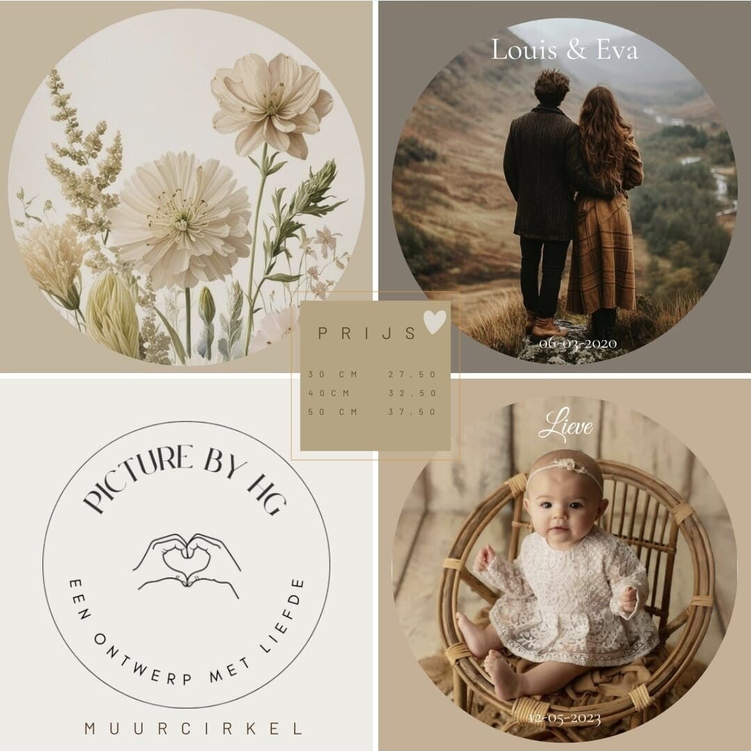 muurcirkel naar wens