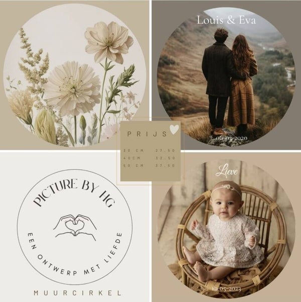 muurcirkel naar wens