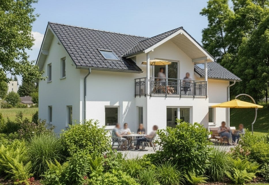Zweifamilienhaus frei geplant (87qm & 85qm) in Ulm Massiv oder Fertighaus in Schwaben ab 368.000€