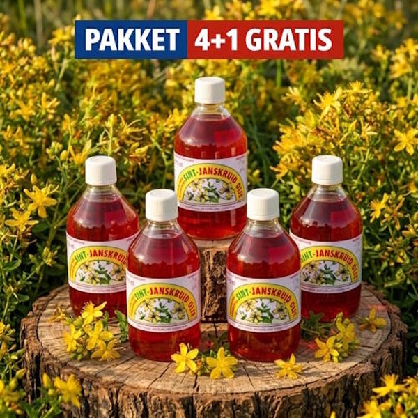 Sint-Janskruidolie pakket - 1 St-Janskruidolie gratis