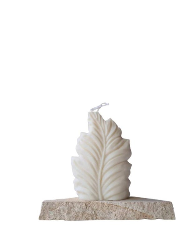Leaf candle
