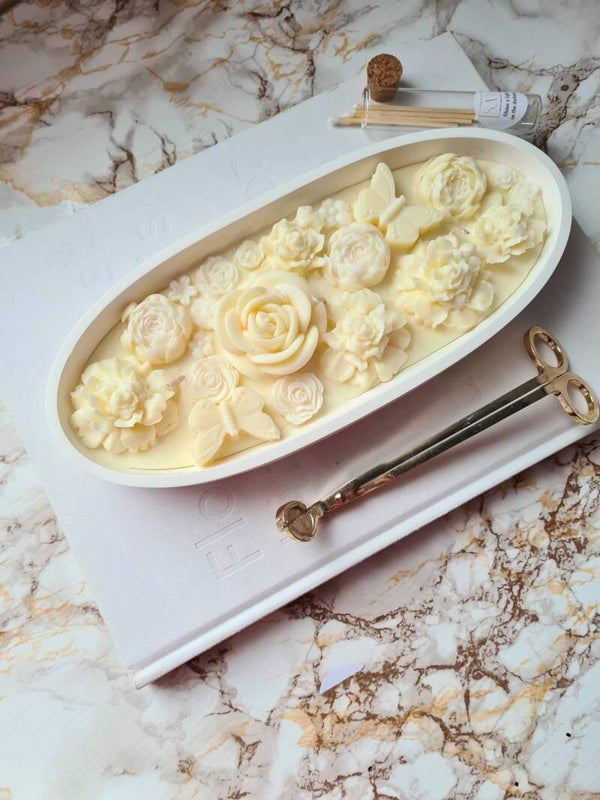 Flowergarden candle M/L