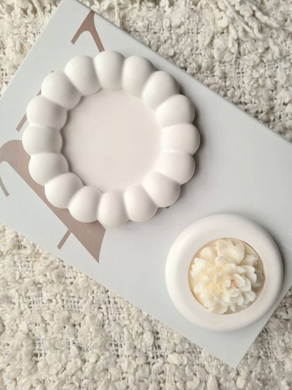 Bubble dish cream