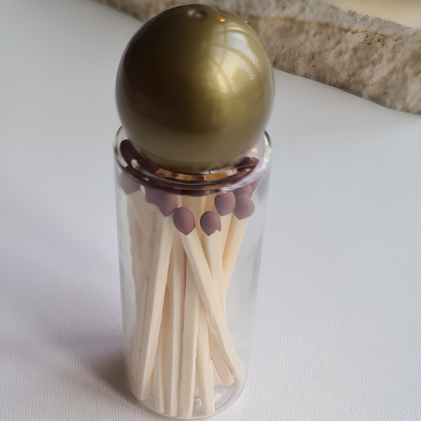 Matches in jar