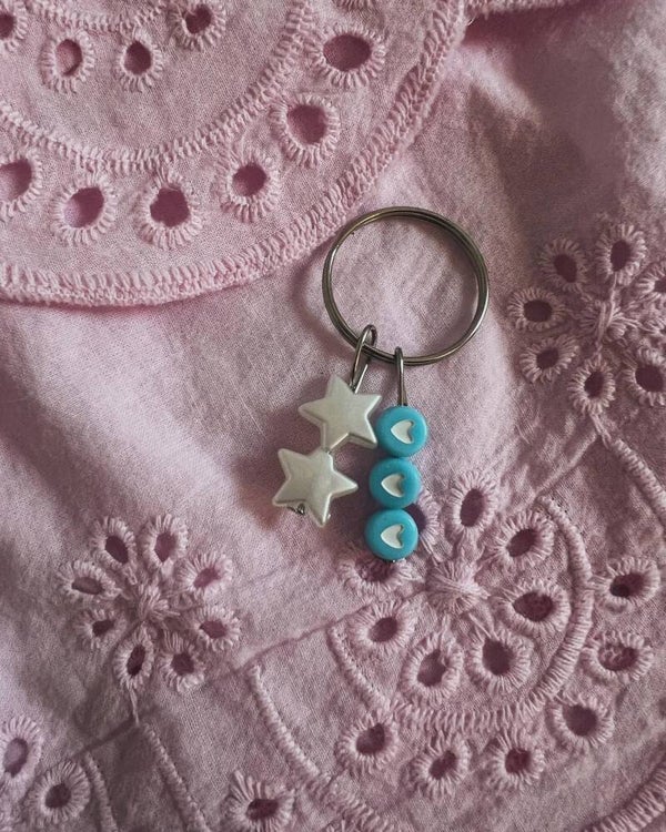 Sleutelhanger blauw
