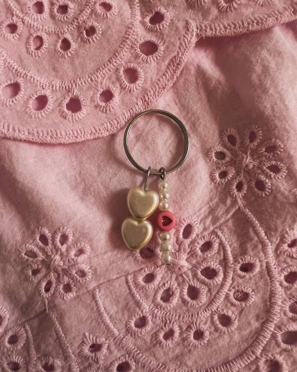 Sleutelhanger hartjes