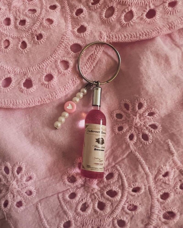 Sleutelhanger flesje