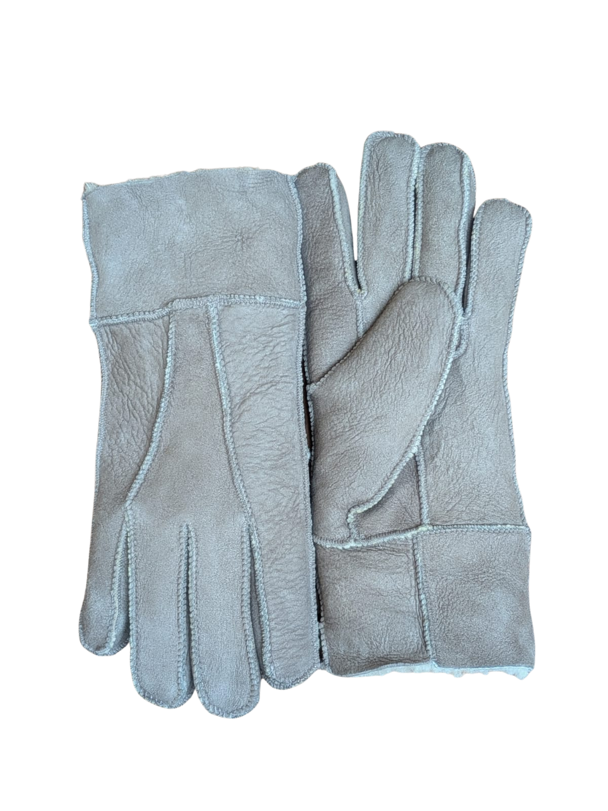 Dames Handschoenen Lichtgrijs