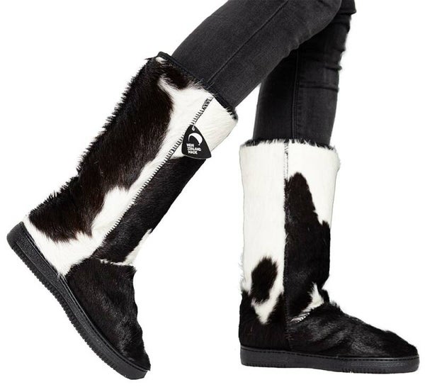 Reina Boots Lang Zwart