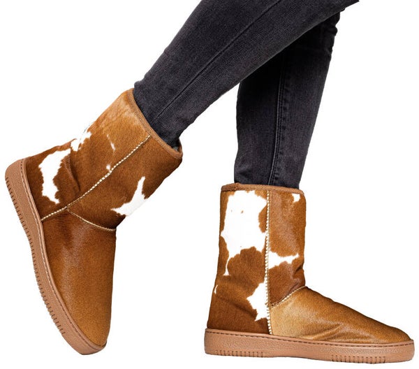Reina Boots Kort Lichtbruin
