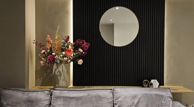 Zijden bloemen omgeving Uden